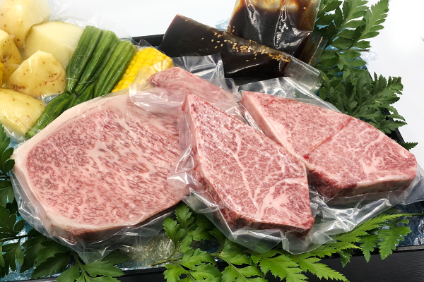A5 Kagoshima Wagyu Steak Set Premium 500g A5 Kagoshima Wagyu Steak Set Premium 500g